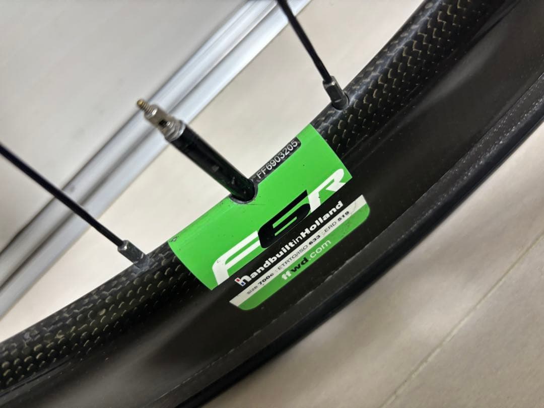 【ジャンク】FFWD F6R 240s グリーン 前後セット