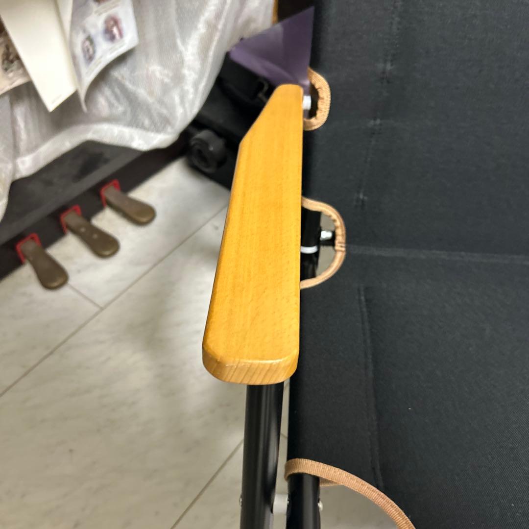 極美品　折りたたみ式 二人掛け ローチェア QC-ATC100 クイックキャンプ