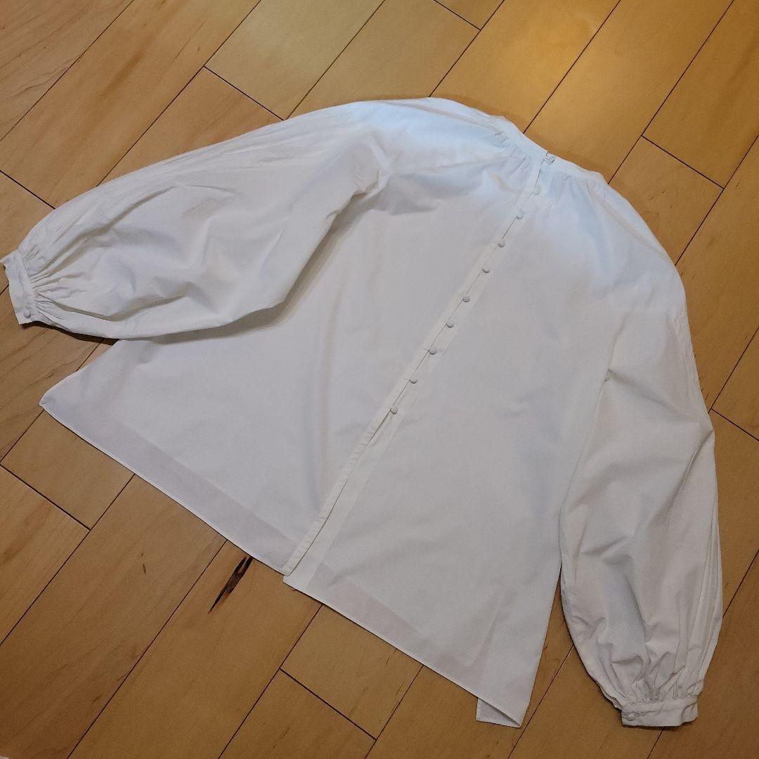 マチャットmachattピンタックボリュームブラウス