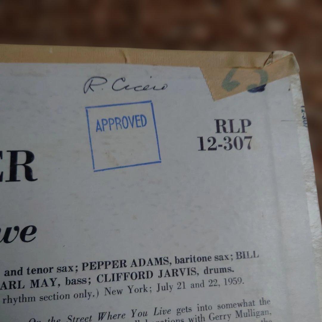 米国ChetBakerPlaysTheBestOf Lerner&Loewe