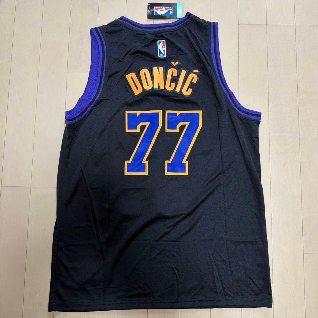 【NBA】レイカーズ ルカドンチッチ 背番号77番 バスケユニフォーム