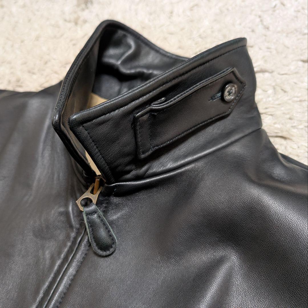 POLO by Ralph Lauren レザージャケット 羊革 黒 XL