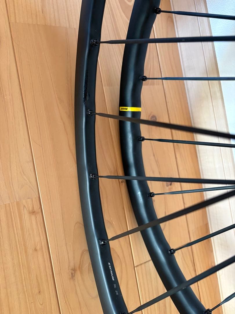 MAVIC キシリウムsl25 disk 軽量ホイール　ロードバイク　前後セット
