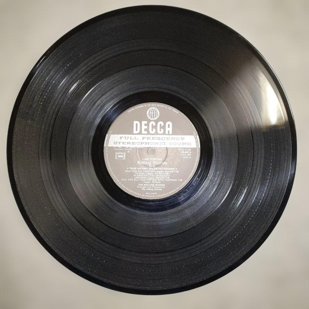 【デフジャケ・仏盤ＬＰ】ローリング・ストーンズ／サタニック・マジェスティーズ