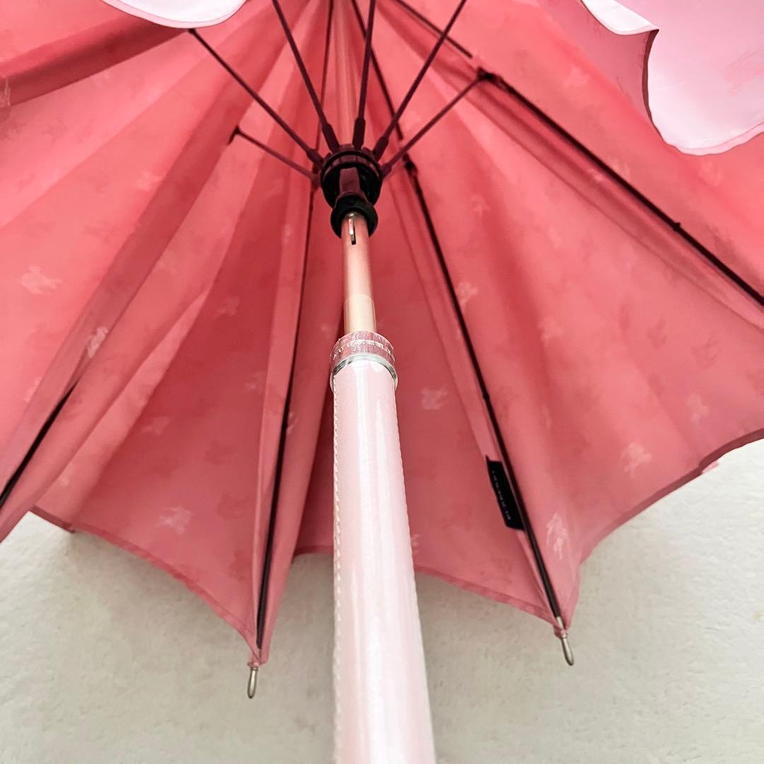 BURBERRY バーバリー 傘 アンブレラ ピンク かさ 雨傘 長傘