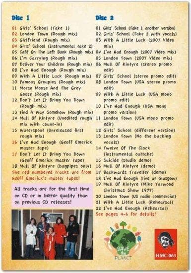 洋楽 PAUL McCARTNEY & WINGS London Town