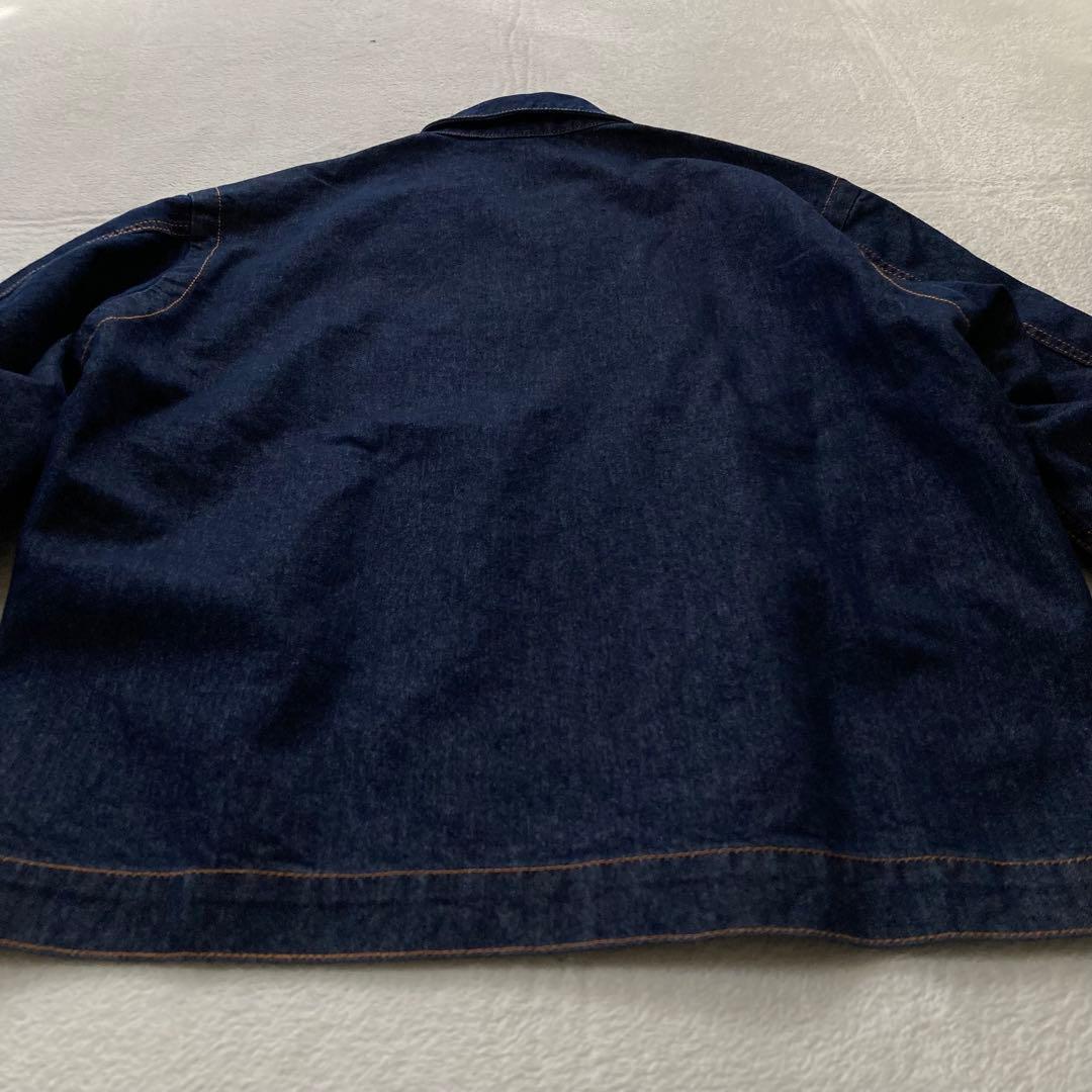 【ほぼ美品】無印良品 和紙混デニムジャケット