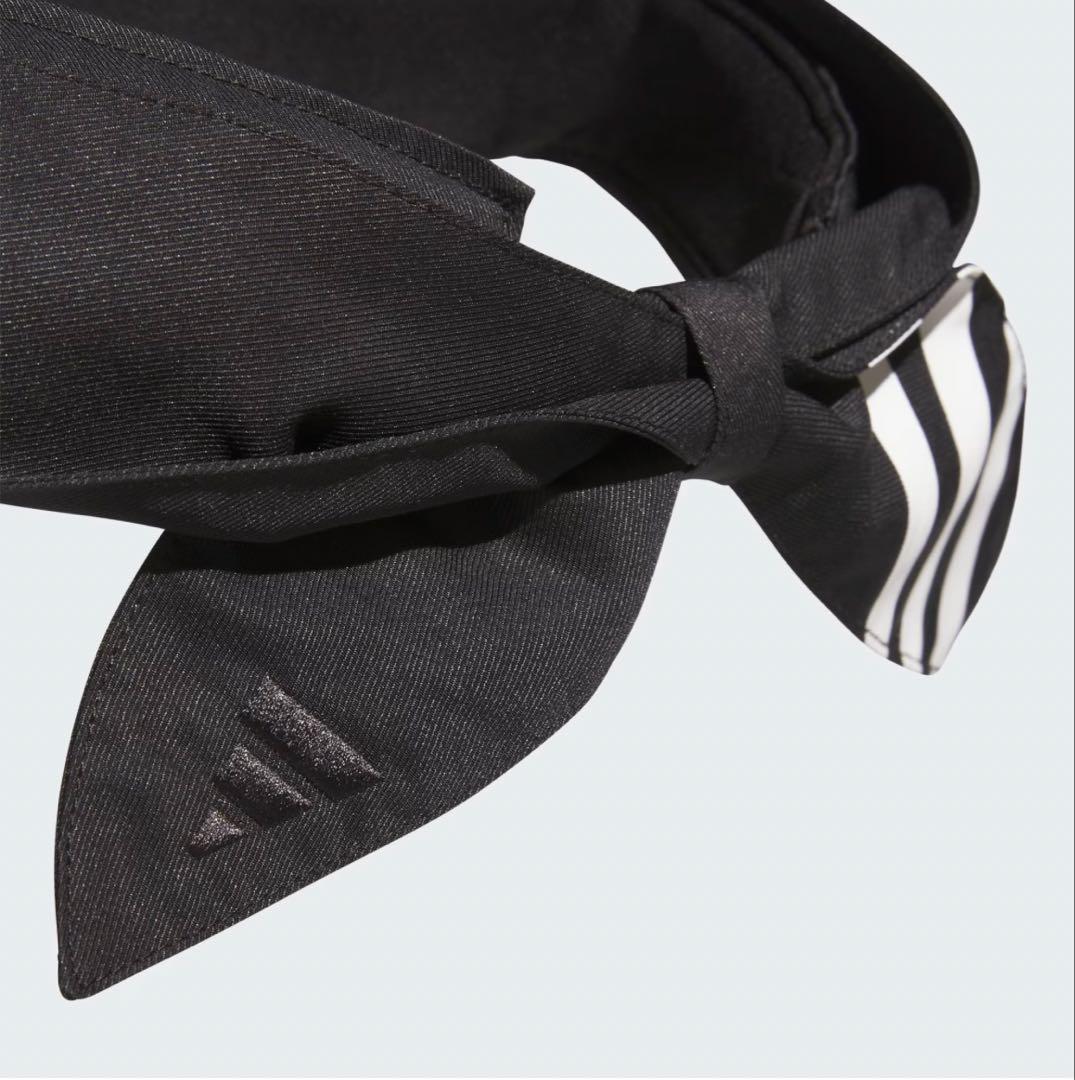 【新品3点M】M 定価4万！完売アディダス 幾何学セットアップ＆リボンバイザー