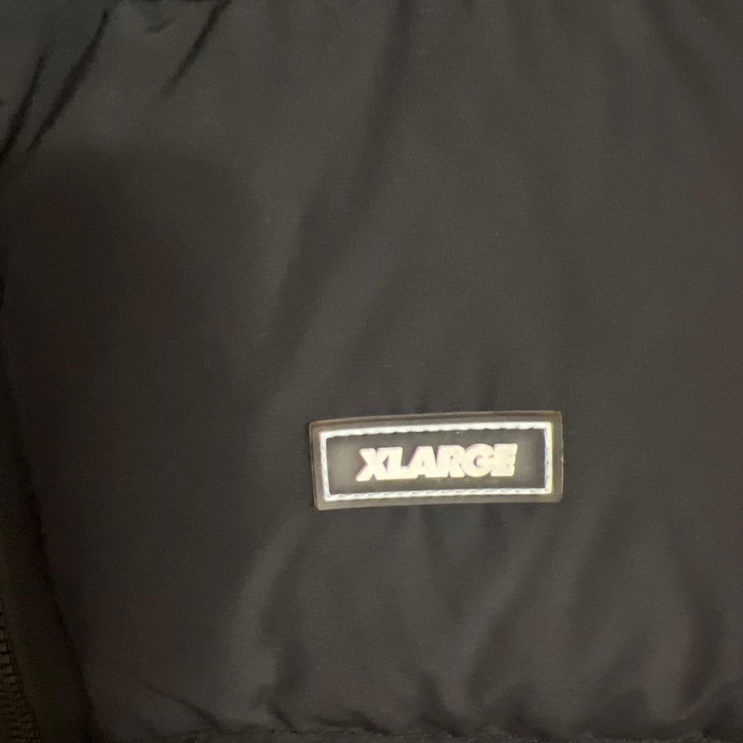 (美品)XLARGE ブラック ダウンベスト XLARGE