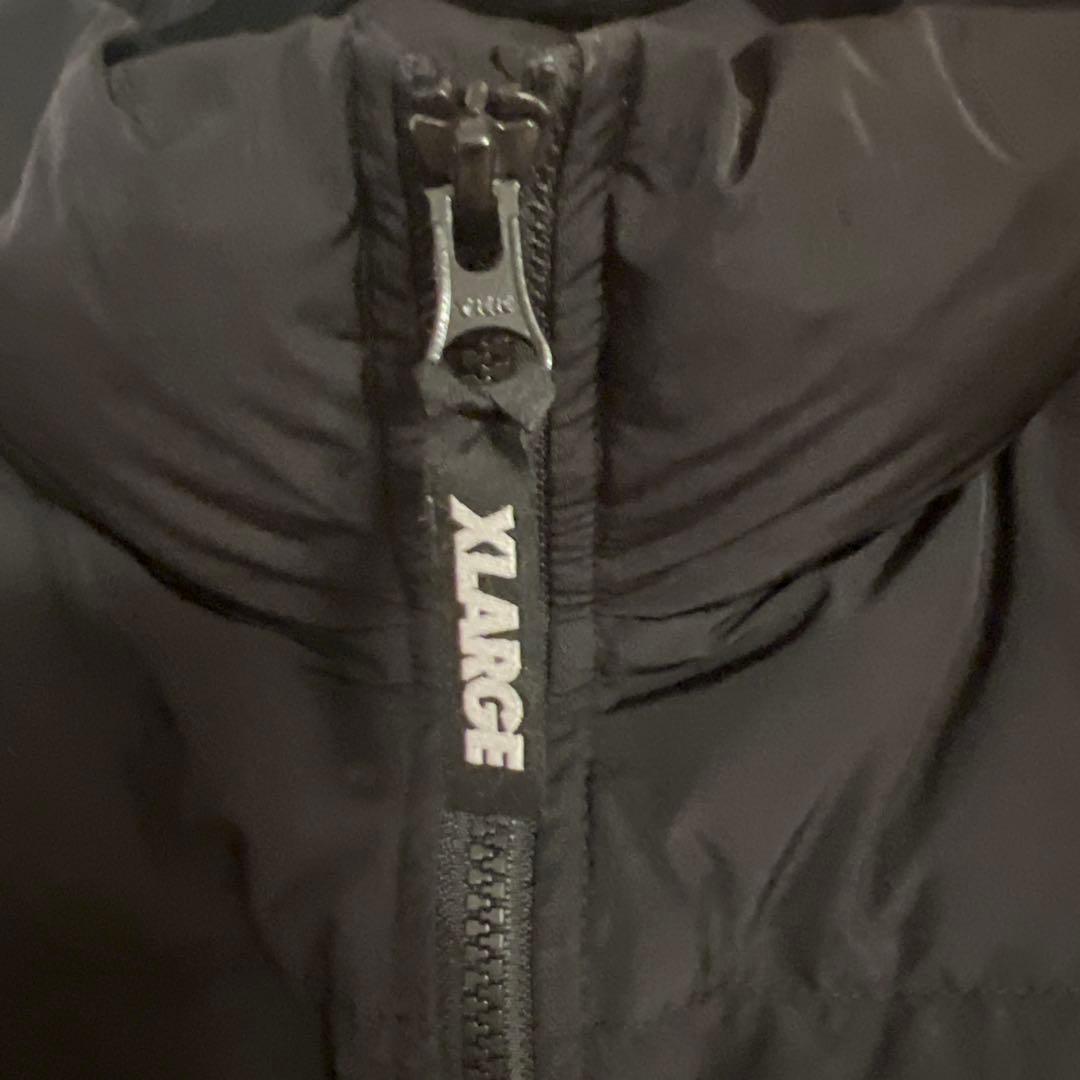 (美品)XLARGE ブラック ダウンベスト XLARGE