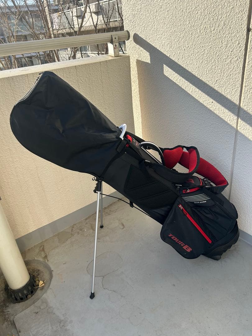 購入後翌日発送可❗️ブリヂストン ツアーB 軽量スタンド式 キャディバック