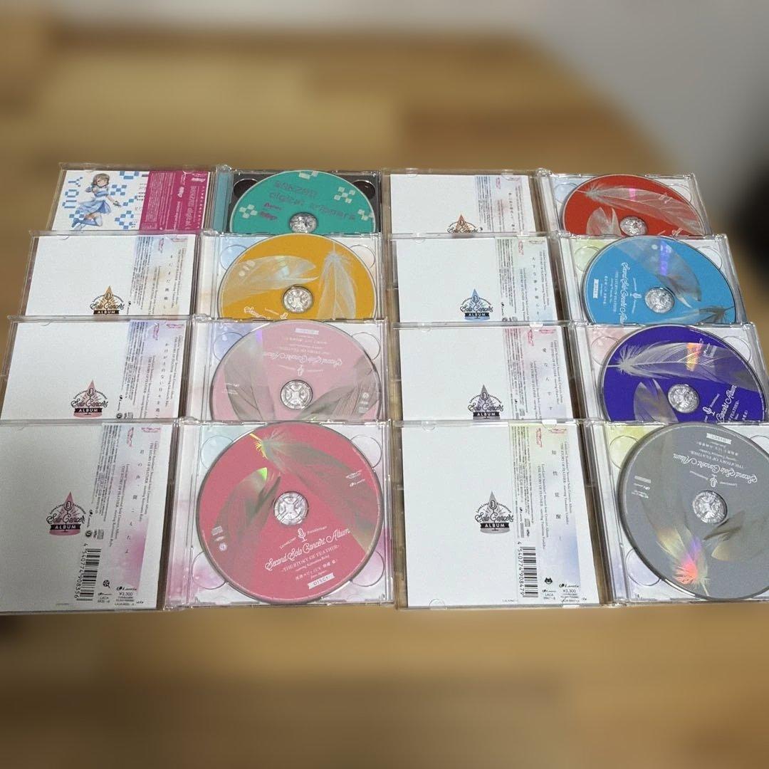 ラブライブ！　Aqours CD 63枚　CD収納ボックス2個付き