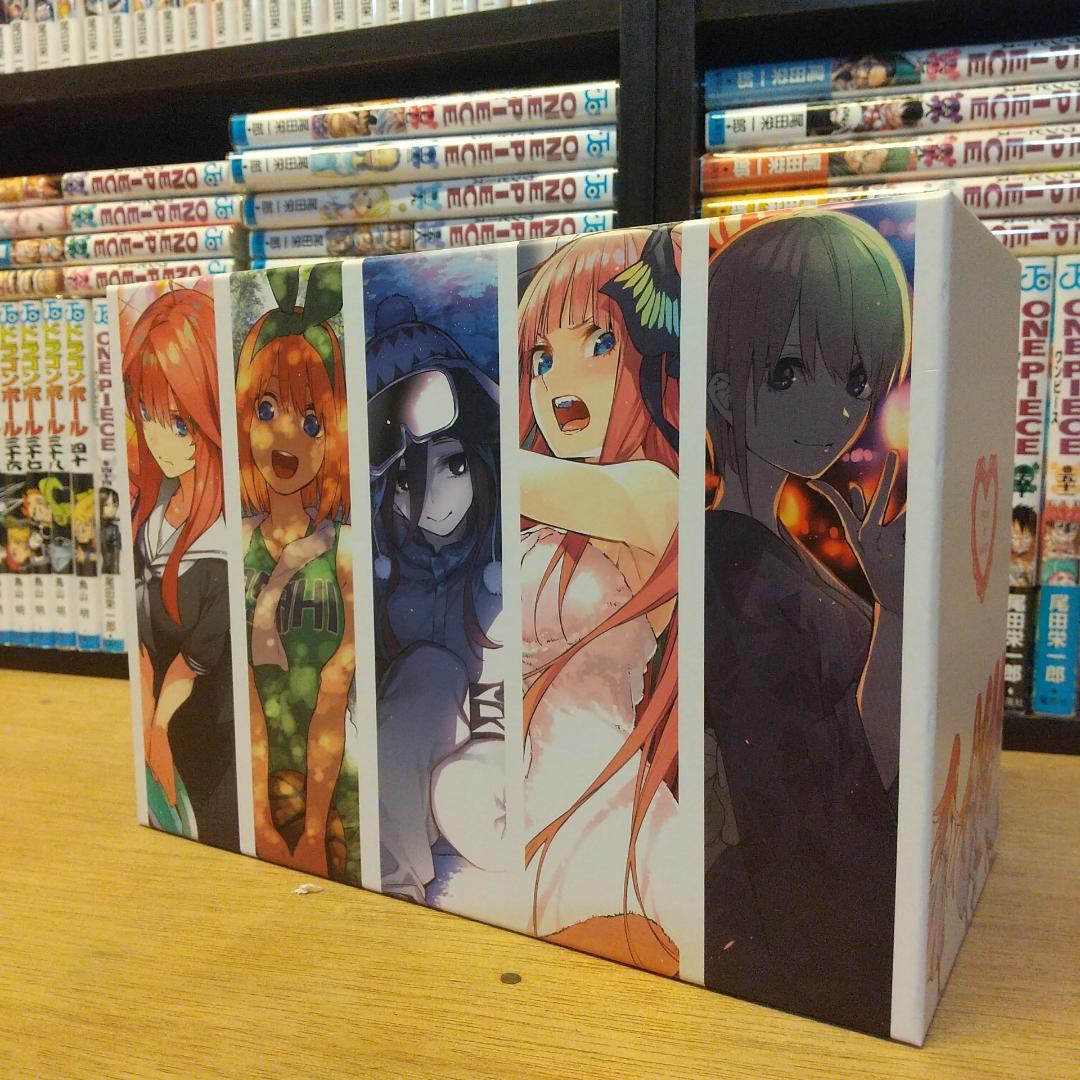 五等分の花嫁　フルカラー版　初版　新品　全巻　収納BOXつき