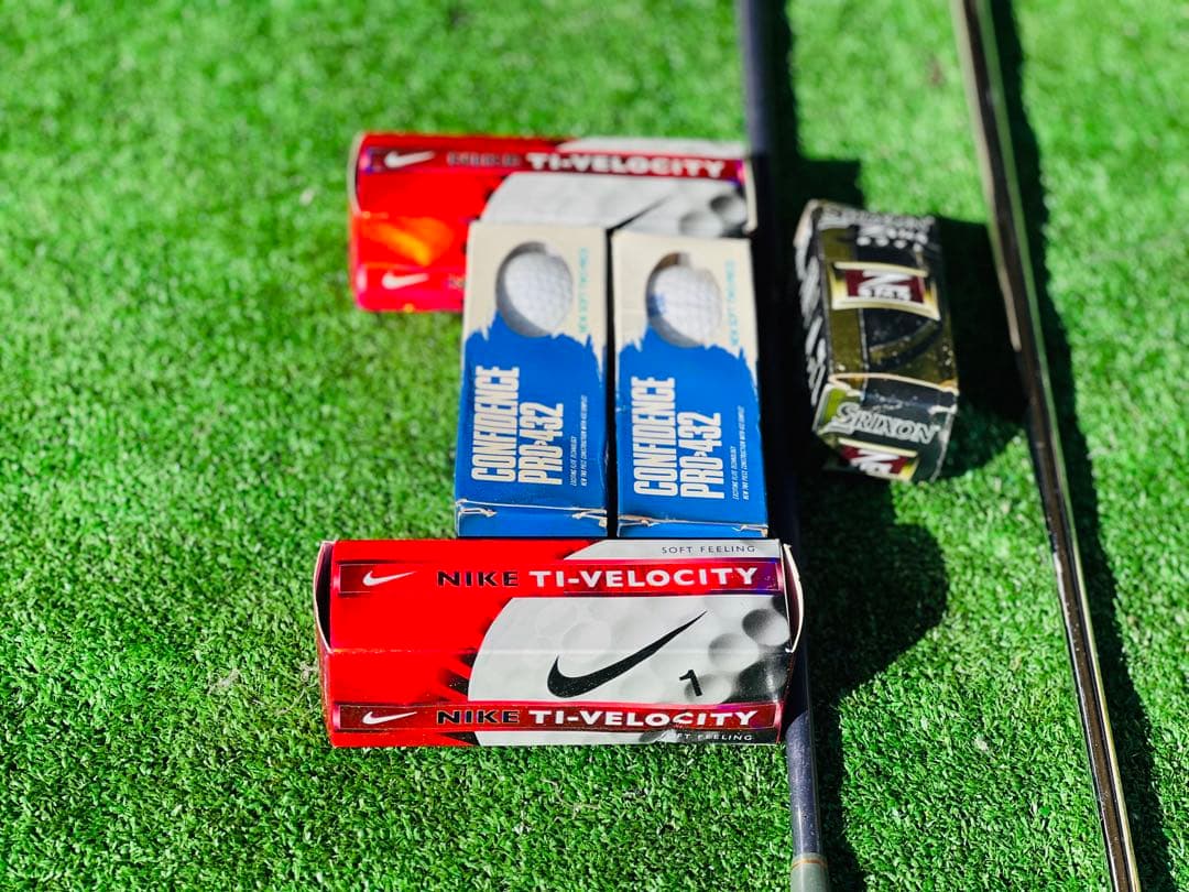 Nike VR Pro ゴルフクラブ2本セットとボール