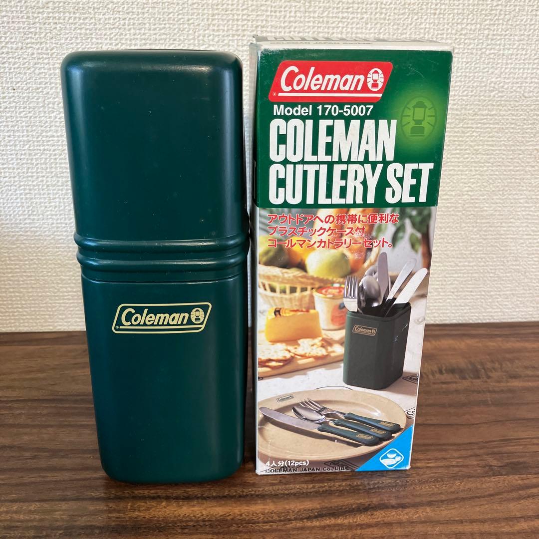 Coleman メラミンテーブルウェアセット　カトラリーセット　コールマン