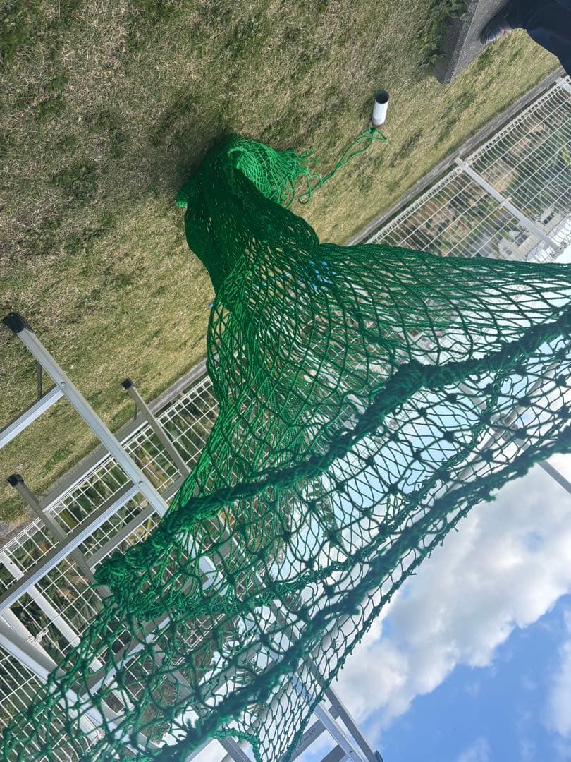 ZETT バッティングネット 緑