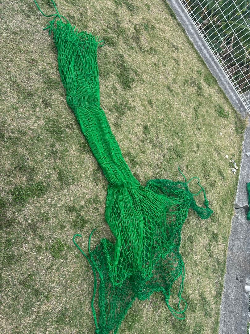 ZETT バッティングネット 緑