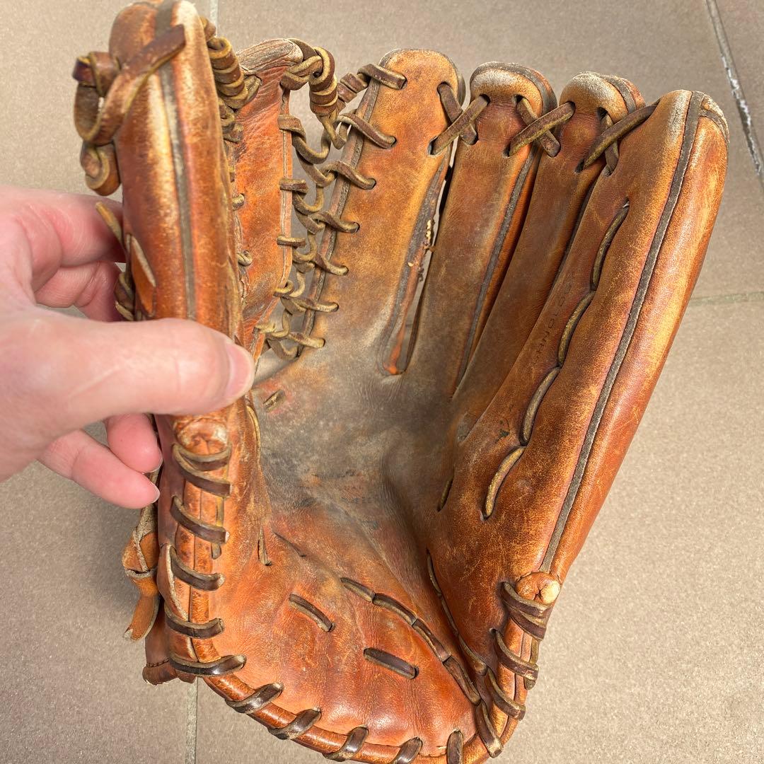 硬式野球グローブ ブラウンレザー