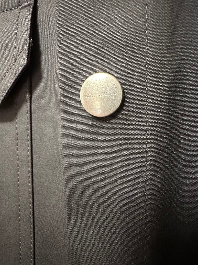 早い者勝ち‼️新品未使用　RickOwens アウターシャツ　DARKSHDOW