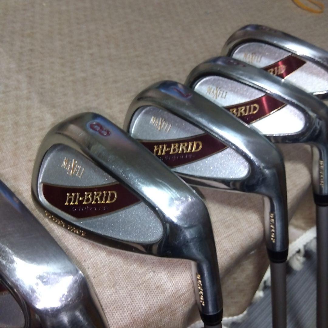DUNLOP HI-BRID レディース 【Ｌ】アイアンセット 6本セット