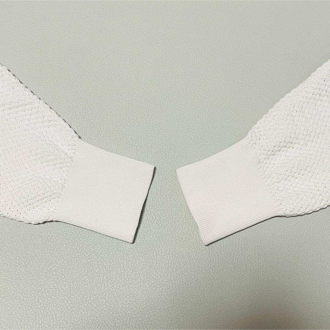 6799【美品】パーリーゲイツ　ニットジャケット　レディース　23年モデル　綿