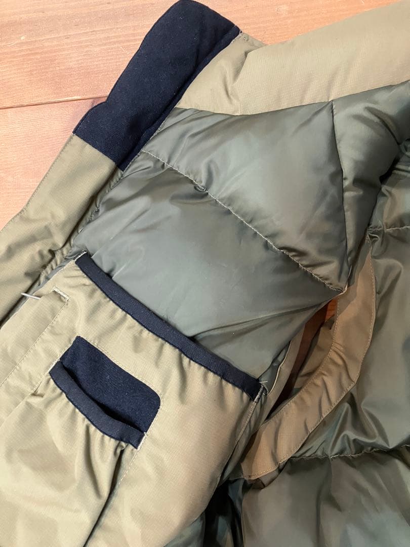 【未使用】BEAMS別注MarmotMammothDown VestベージュM