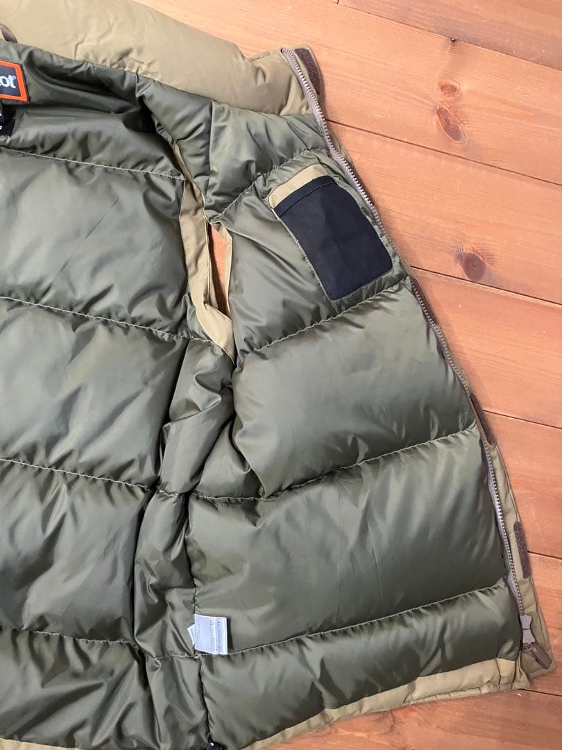 【未使用】BEAMS別注MarmotMammothDown VestベージュM