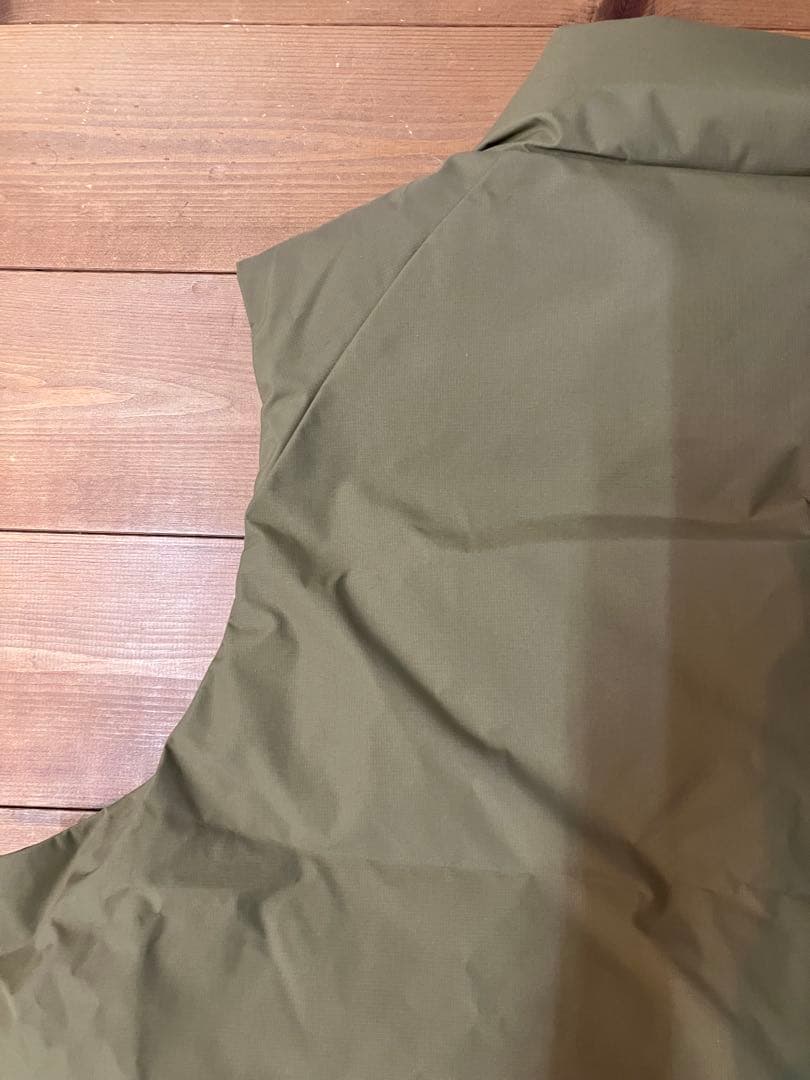 【未使用】BEAMS別注MarmotMammothDown VestベージュM