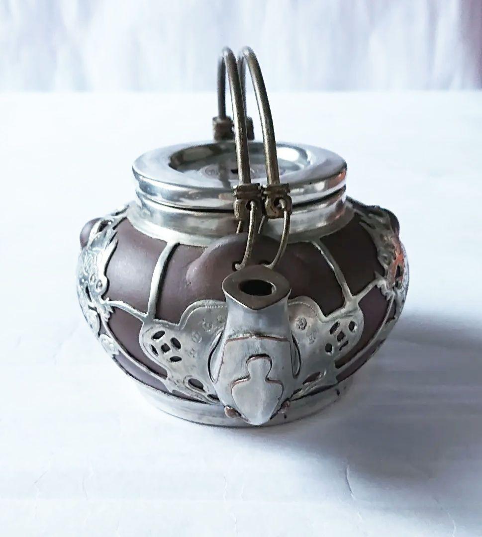 y*o様 中国茶器セット カップ&ソーサー・急須 紫砂錫細工・装飾 威海新和城