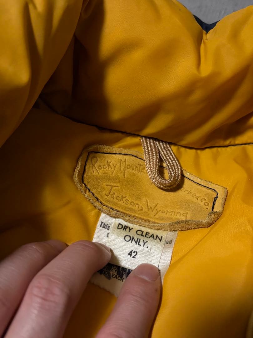 70s ロッキーマウンテン ダウンベスト 42