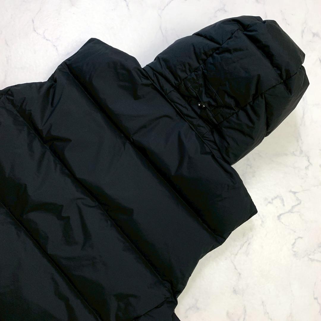 ポロラルフローレン ダウンベスト ビッグポニー刺繍 ブラック L　D946