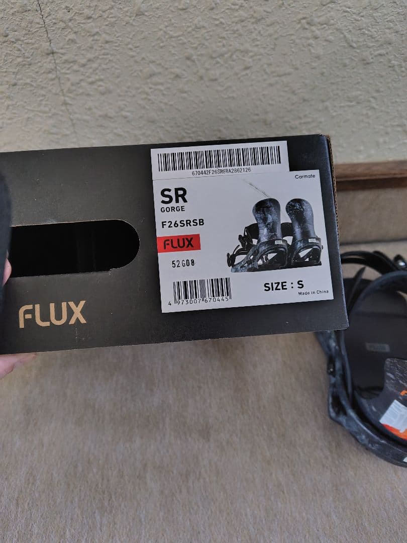 FLUX SR フラックス　Sサイズ　25-26