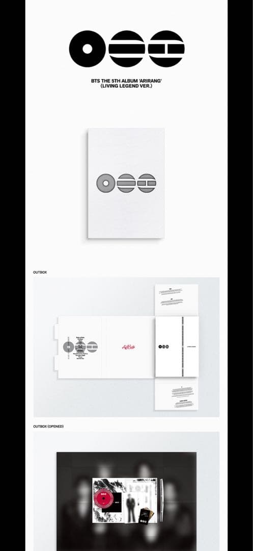 BTS ARIRANG 2形態 weverse限定JIN JIMINトレカ２枚