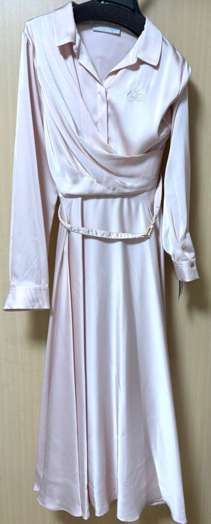 CELFORD イレギュラーヘムワンピース　ピンク　38