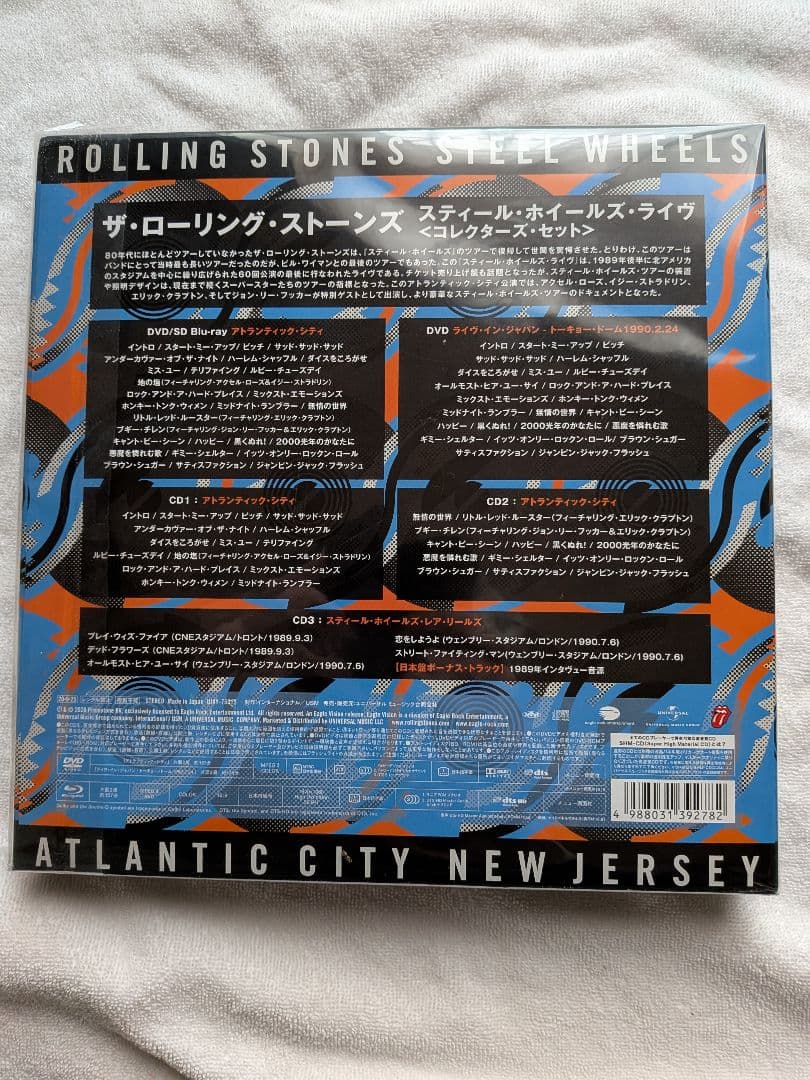 洋楽 ROLLING STONES STEEL WHEELS LIVE