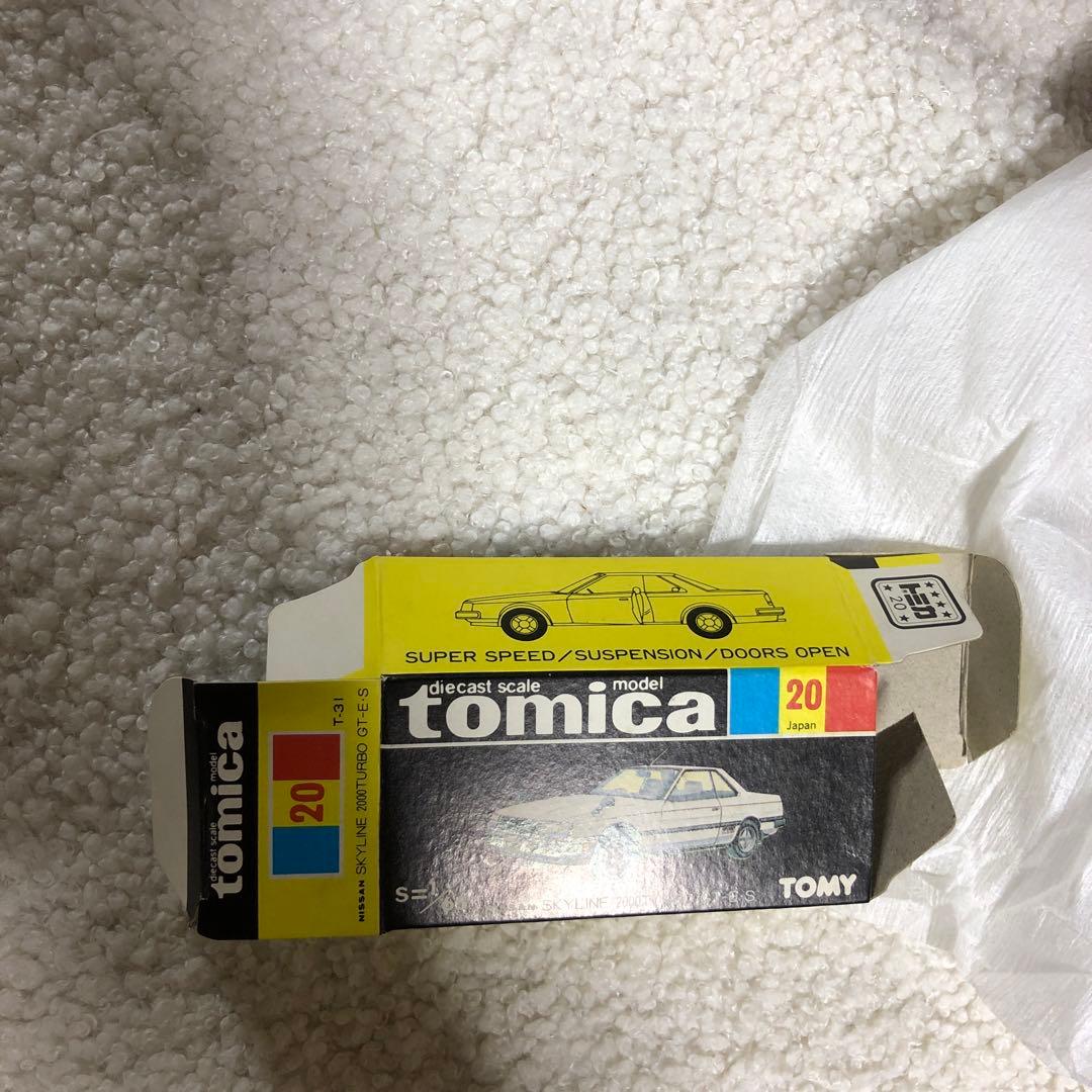 トミカ　ファンクラブ　黒箱　入会特典　スカイライン　2000ターボ　日本製