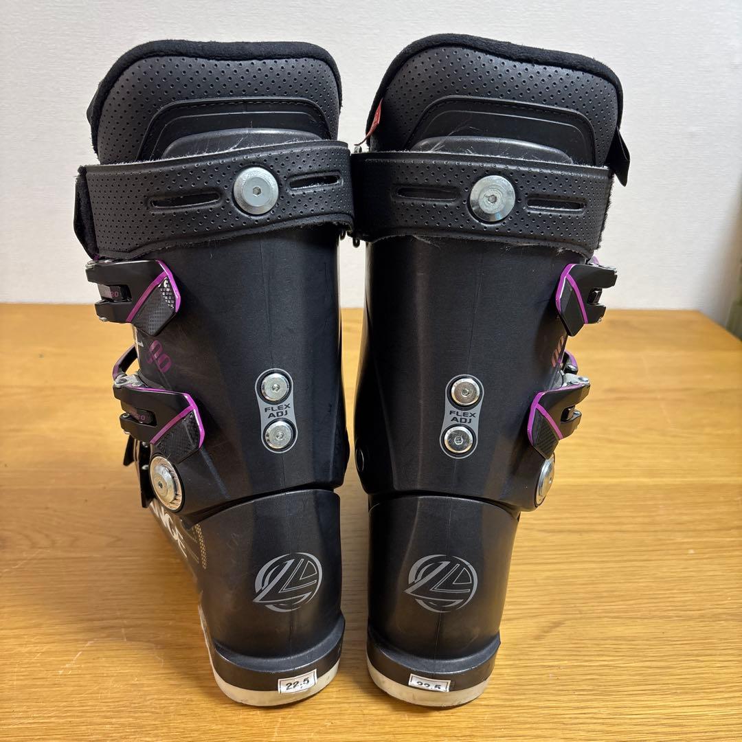 レディースショートスキーセット　ROXY 美品　LANGE 22-22.5cm