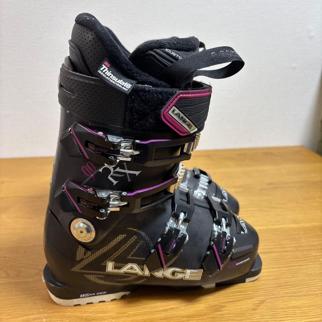 レディースショートスキーセット　ROXY 美品　LANGE 22-22.5cm