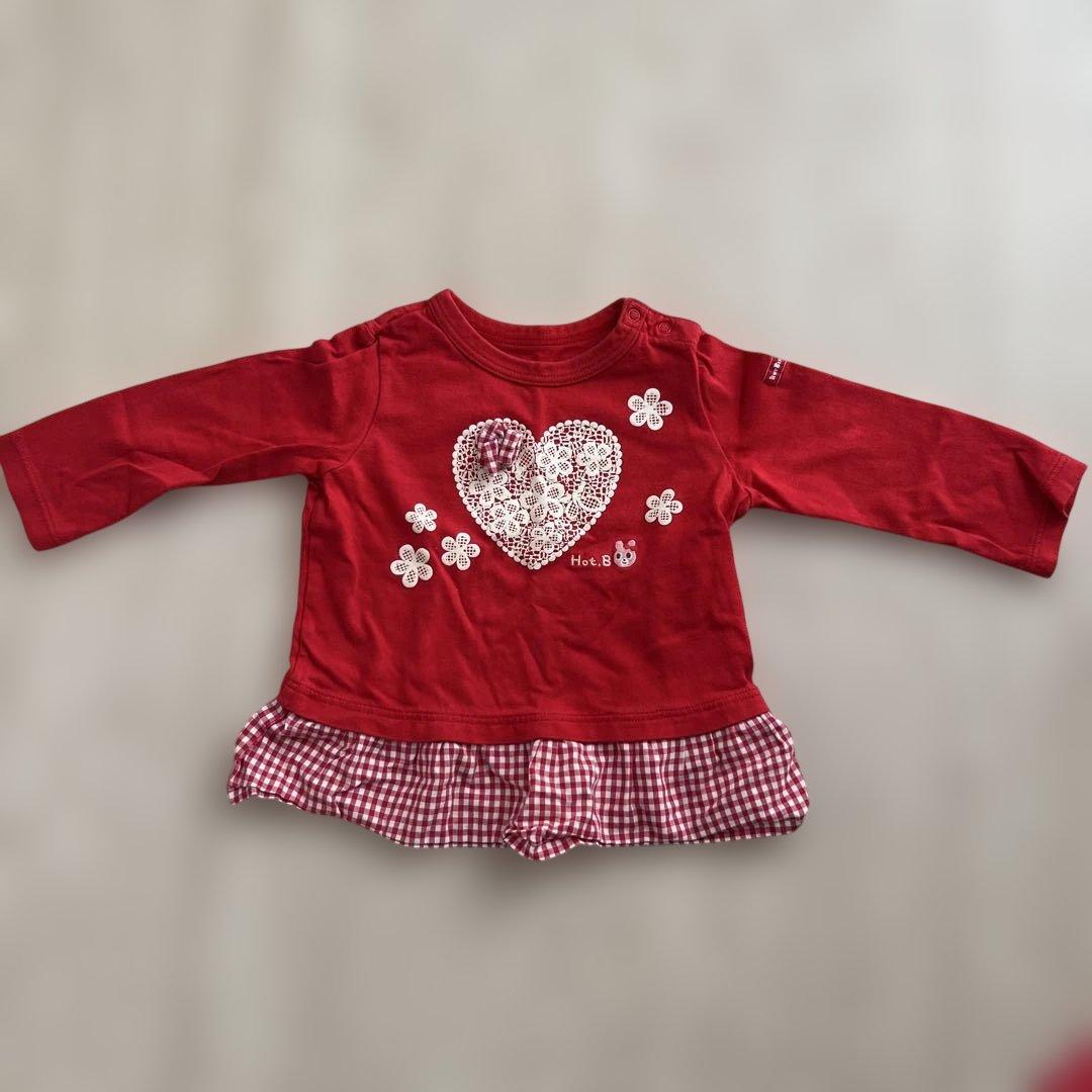 ミキハウス　ホットビスケッツ 長袖カットソー　10点おまとめ