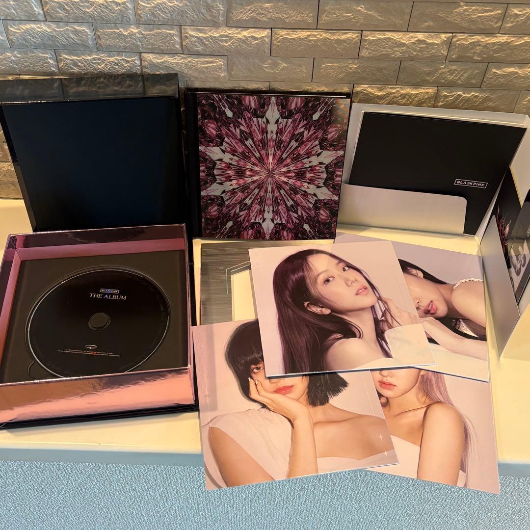 BLACKPINK THE ALBUM トレカ　ポストカード　リサ　セット