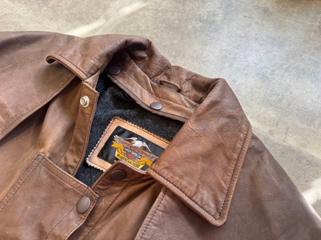 HARLEY-DAVIDSON 革ジャン(牛革レザー)