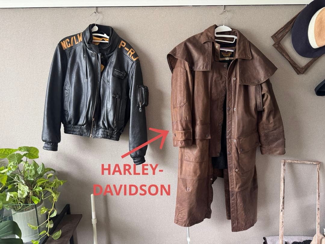 HARLEY-DAVIDSON 革ジャン(牛革レザー)