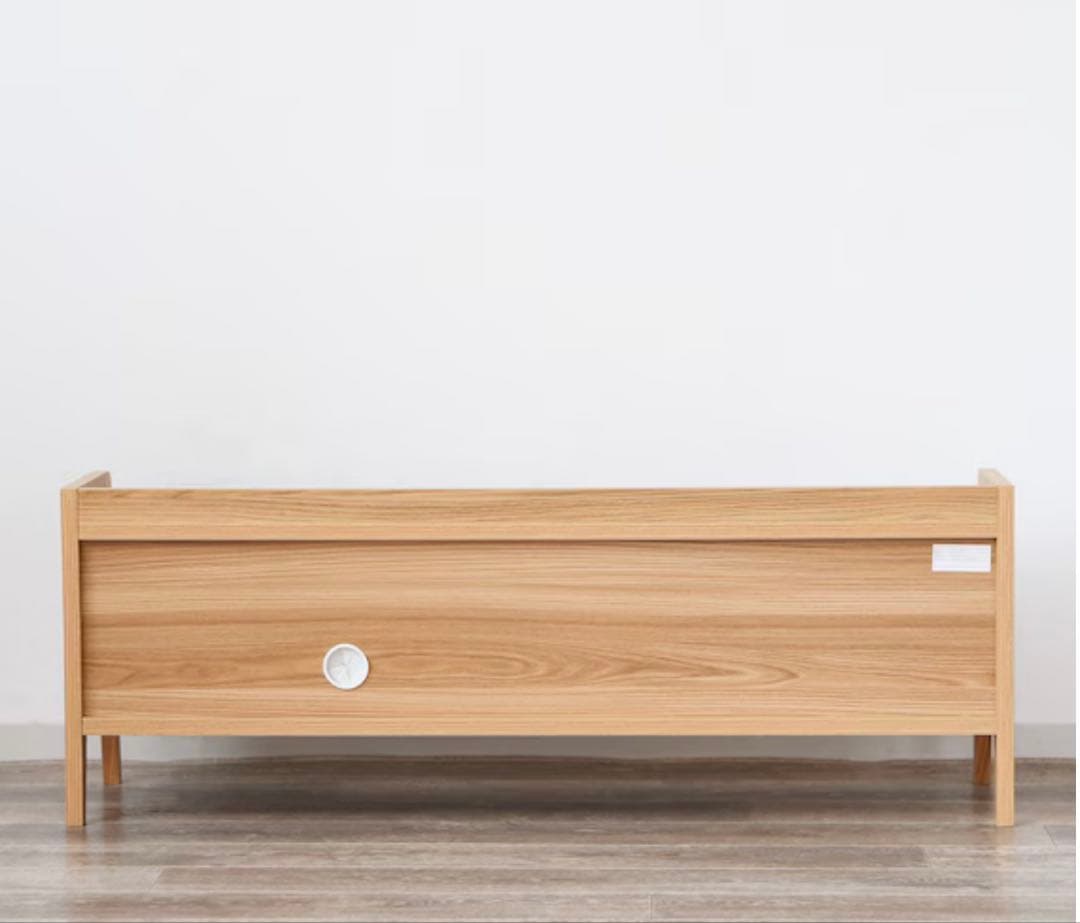 美品❗️ニトリ 北欧風テレビ台 テレビボード ナチュラルウッド仕上げ 113cm