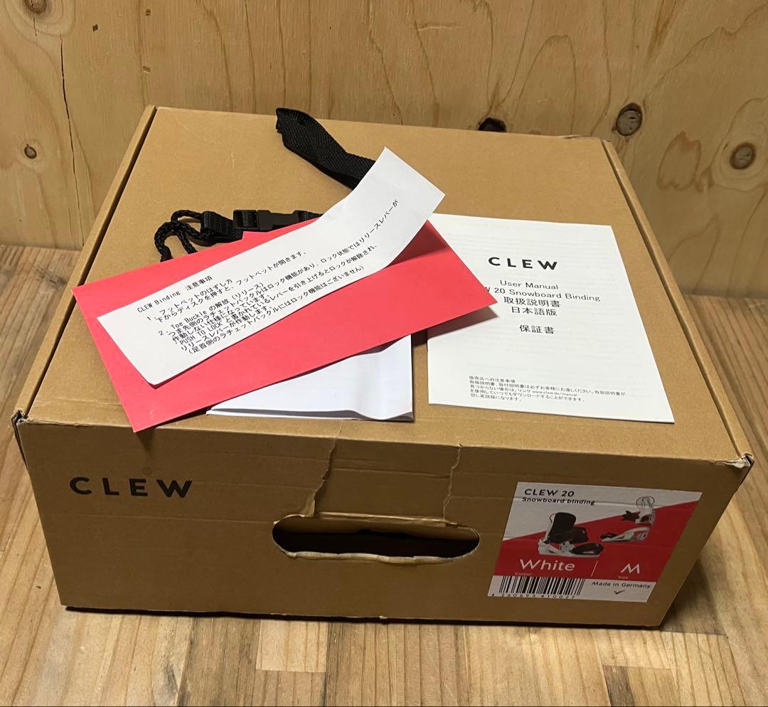 CLEW スノーボードビンディング Mサイズ