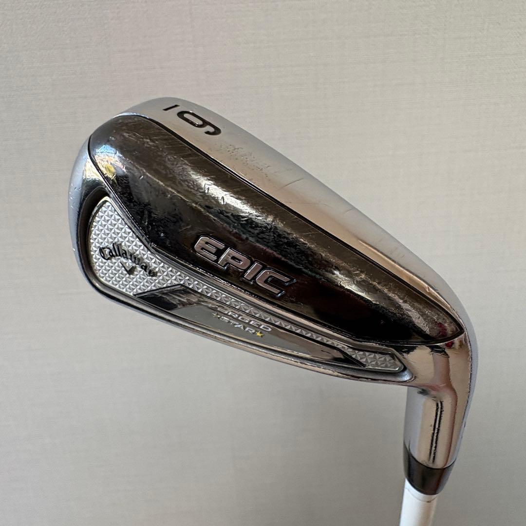 EPIC FORGED STAR 6i~SW 7本セットフレックスL レディース