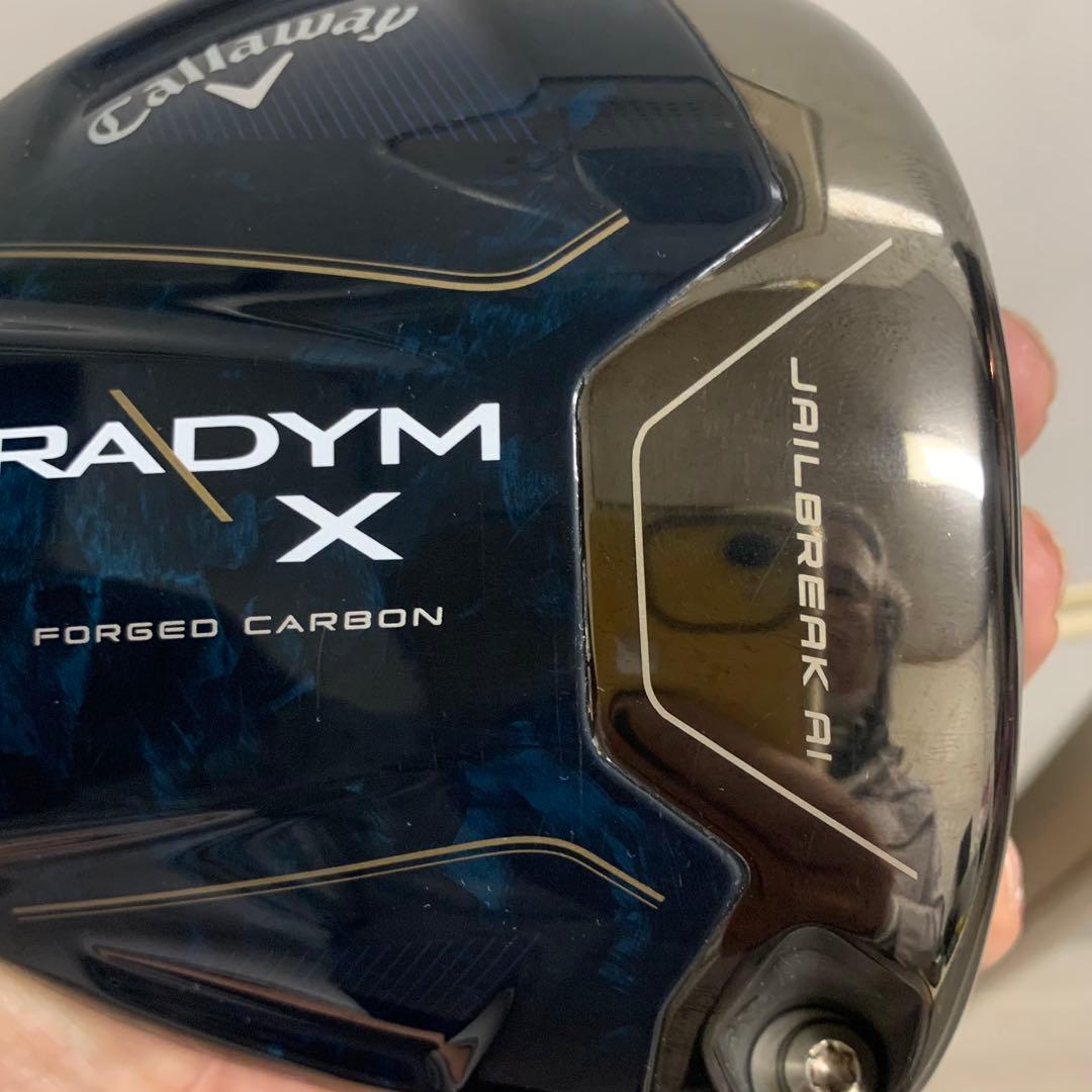 キャロウェイ パラダイムX 9.0度 ドライバー ヘッド ヘッドカバー付き