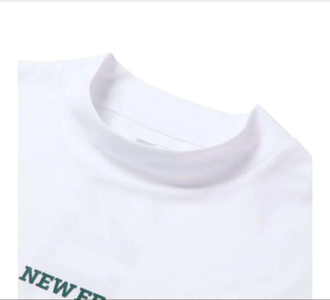 【新品】ニューエラ／ハイネック／モックネック／半袖／Ｍサイズ