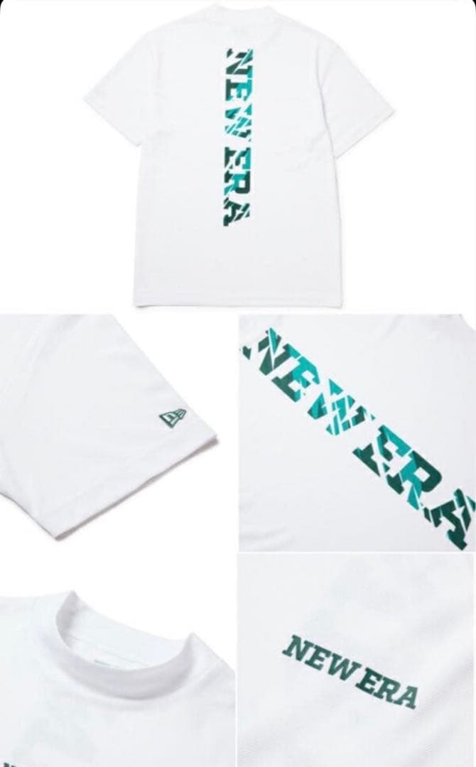 【新品】ニューエラ／ハイネック／モックネック／半袖／Ｍサイズ