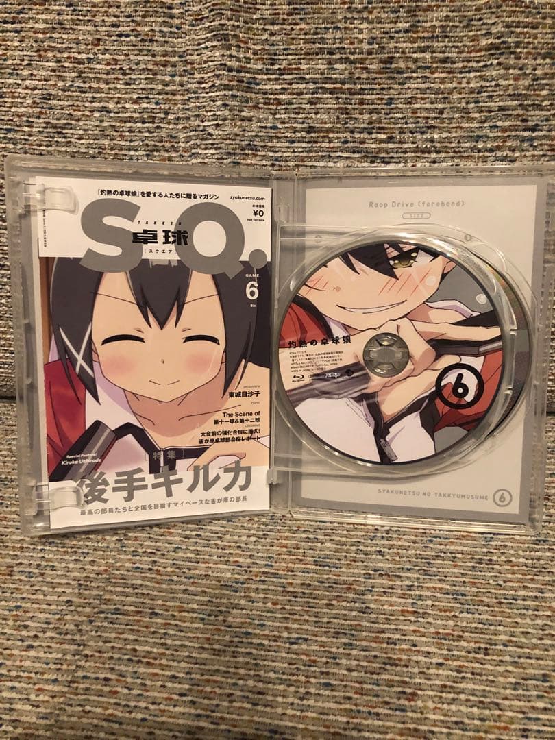 灼熱の卓球娘 1〜6巻　初回生産限定盤セット　Blu-ray