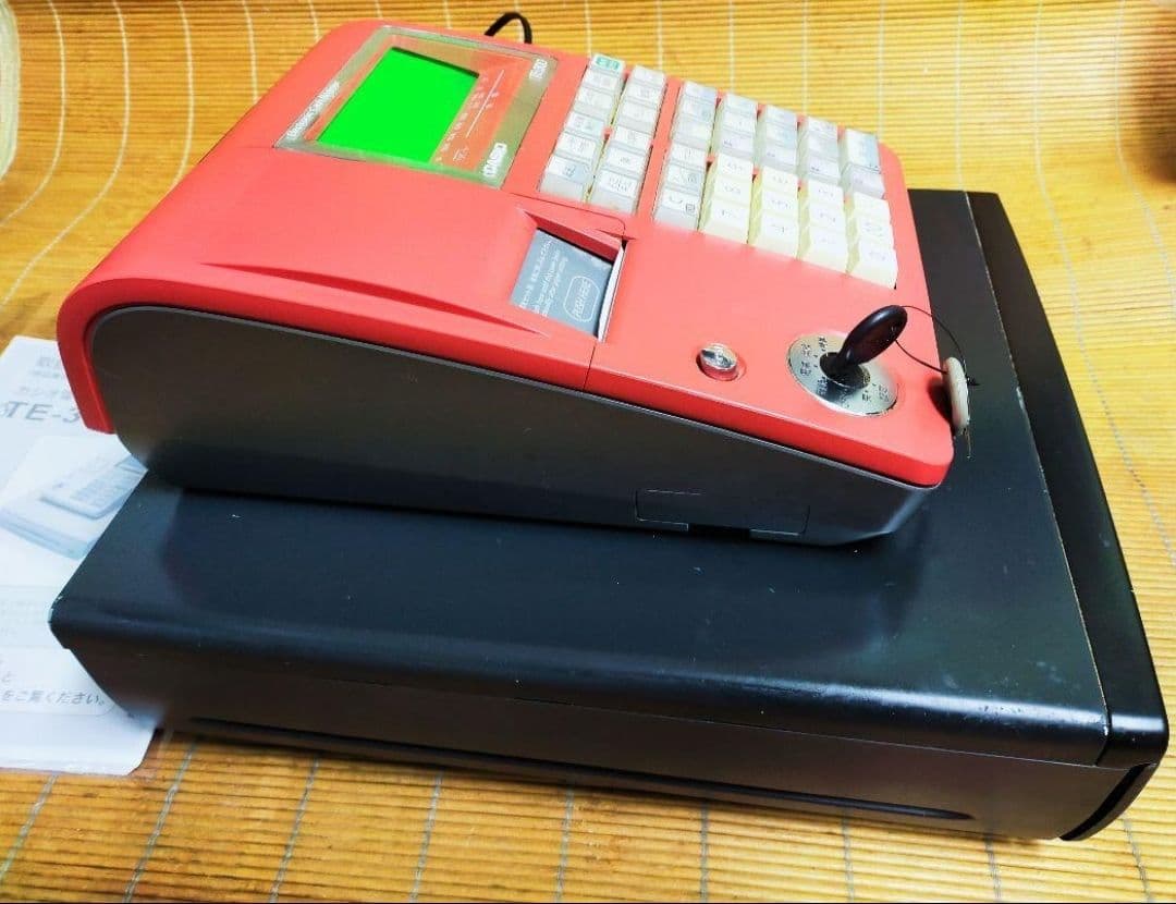 カシオレジスター　TE-300　フル設定無料　送料無料人気機種　400009